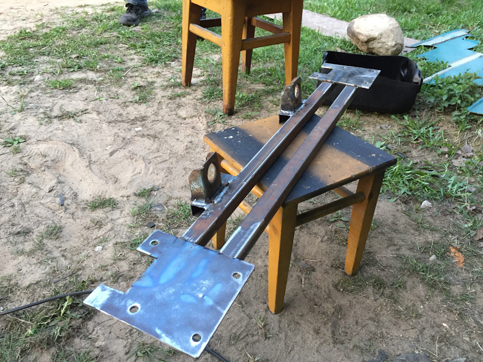 Замена передней балки — Mercedes-Benz T1, 2,9 л, 1991 года | своими ...