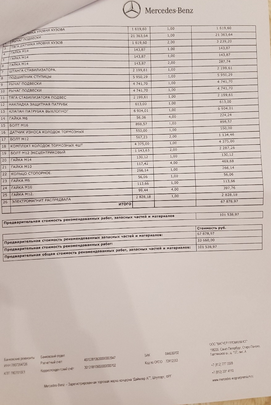 Проверка автомобиля у офицалов Mercedes после покупки (Часть 1) —  Mercedes-Benz S-Class (W221), 4,7 л, 2011 года | визит на сервис | DRIVE2