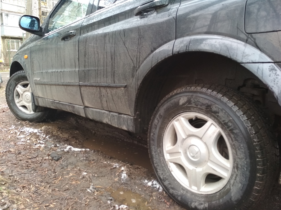 Пружины ФОБОС 45131 на зад. — SsangYong Kyron, 2 л, 2008 года | своими ...
