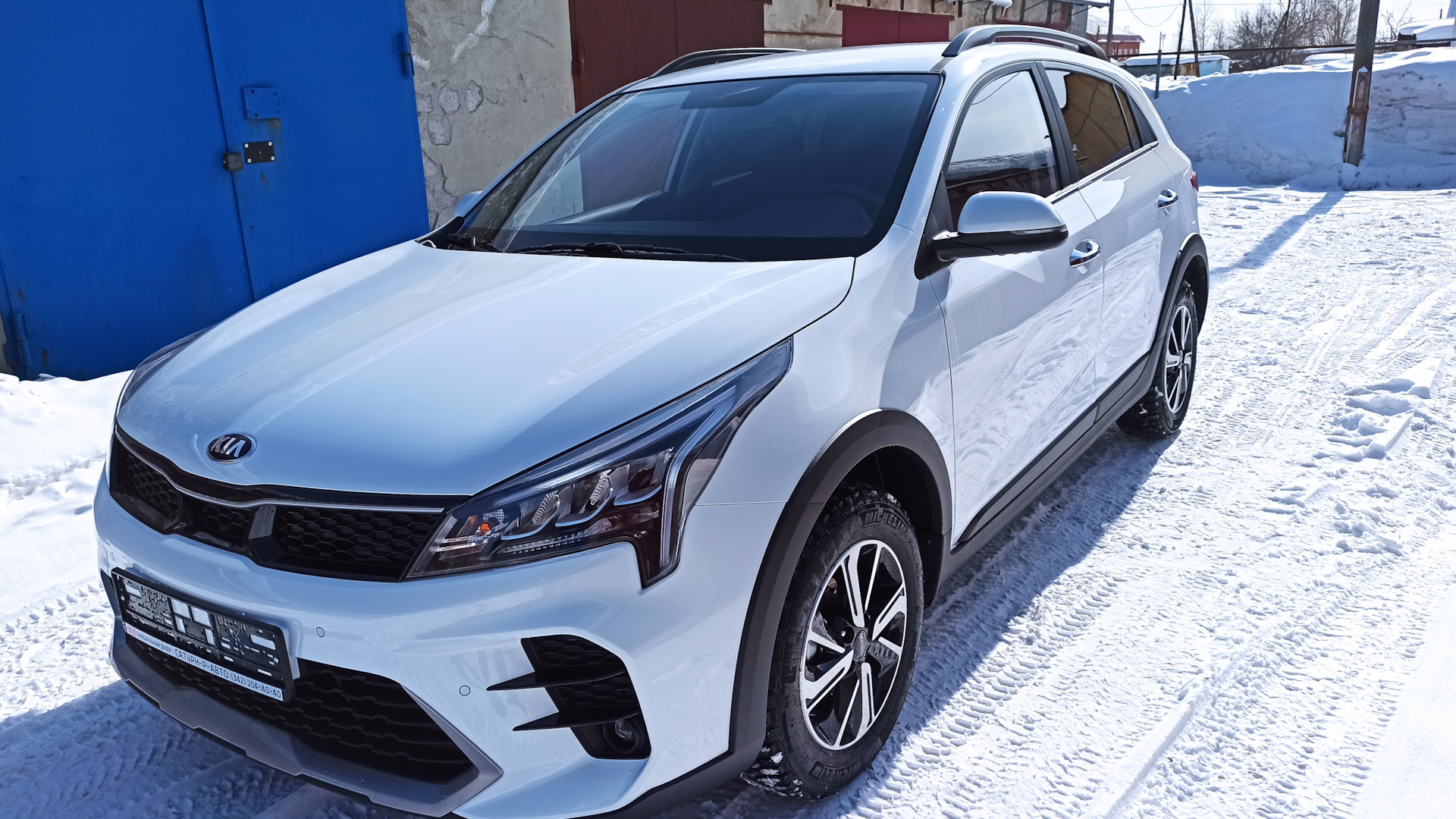 KIA Rio X 1.6 бензиновый 2021 | Невеста на DRIVE2