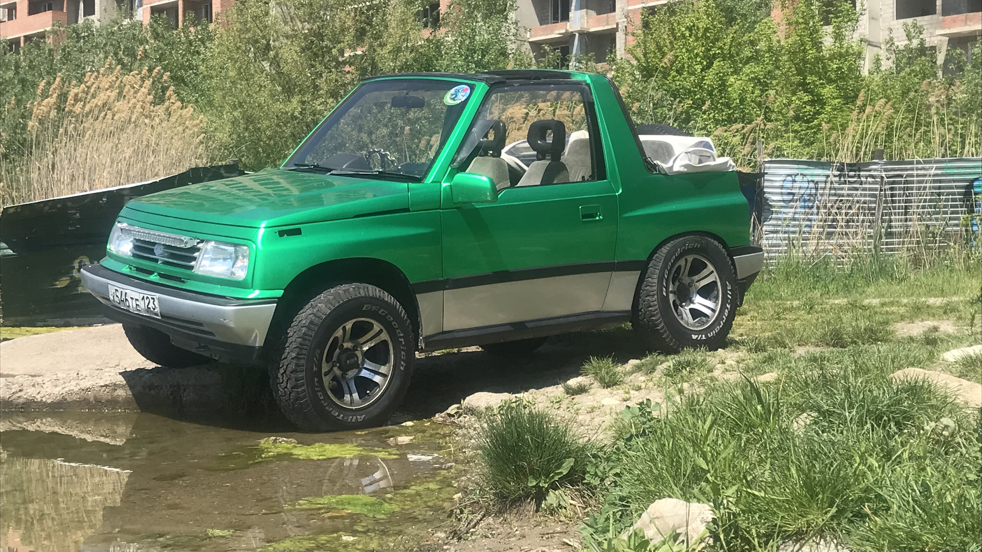 Suzuki Escudo (1G) 1.6 бензиновый 1992 | А Я сяду в кабриолет))) на DRIVE2