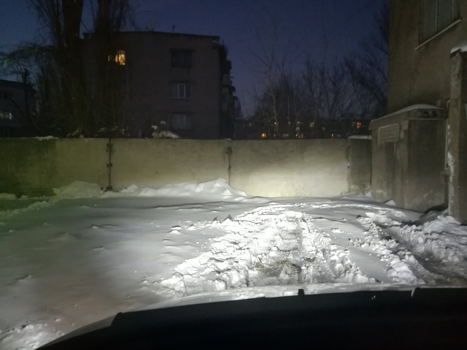 Поставил светодиодные лампы в ближний свет — DRIVE2