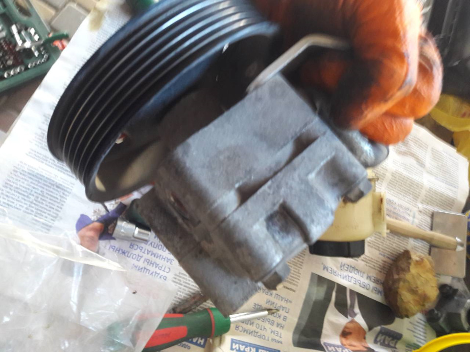 Загадочная поломка гидроусилителя — Infiniti EX, 3,5 л, 2008 года ...