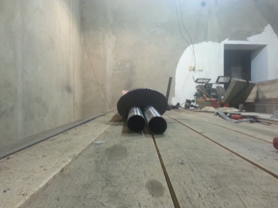 Переделка стандартного глушителя — Lada Приора хэтчбек, 1,6 л, 2009 ...