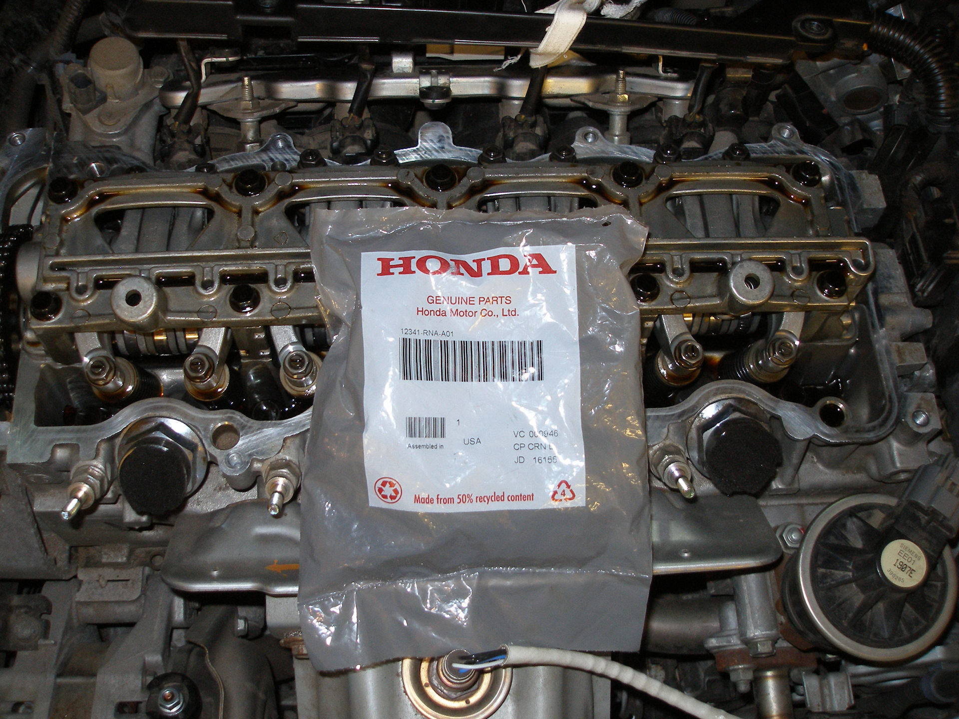 Honda crv клапаны