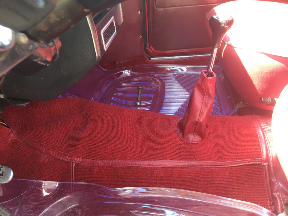 Доработка переднего ковра. — ИЖ Москвич 412, 1,5 л, 1979 года | своими ...