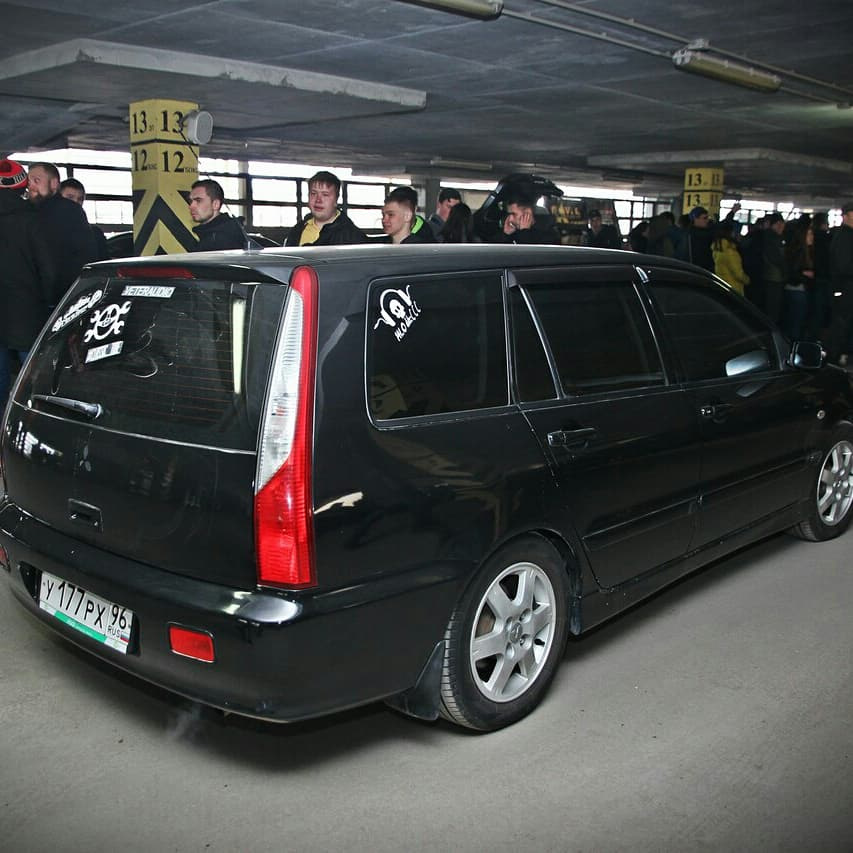 Соревки автозвук, Екатеринбург 27.04 — Mitsubishi Lancer IX, 1,6 л ...