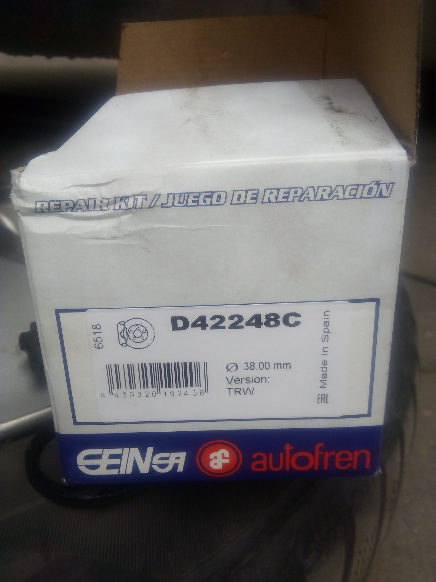 Замена поршня заднего суппорта на Renault Scenic 3 — Renault Scenic III ...