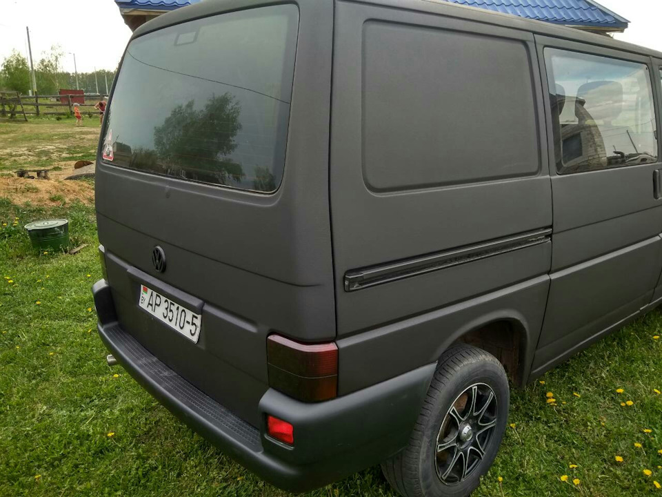 Покрасить раптором volkswagen t5