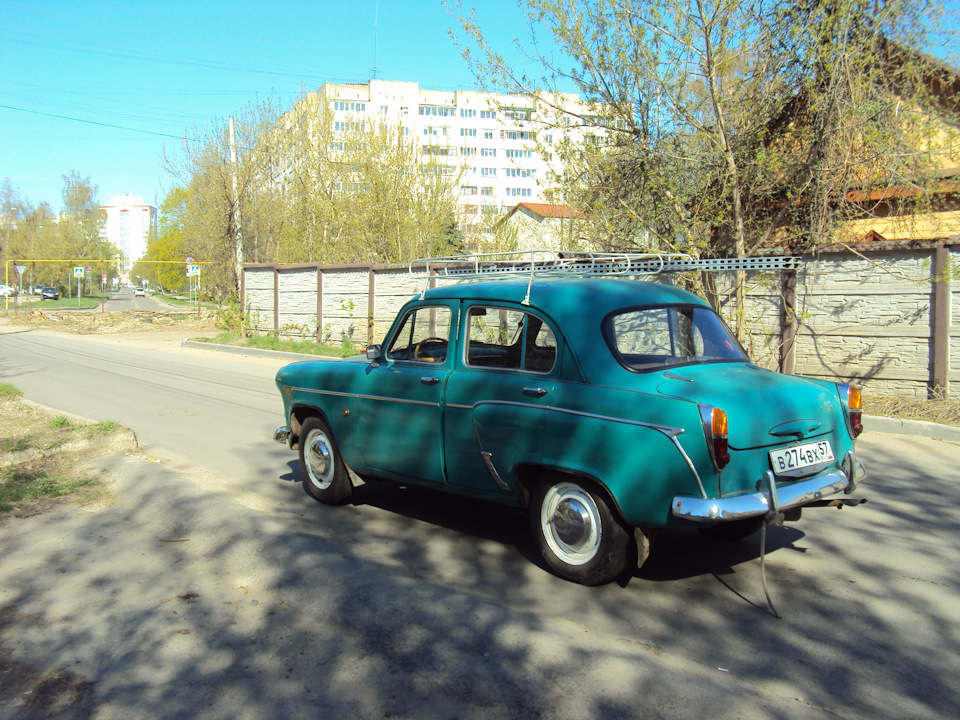 Один день из жизни москвича. "Убойное" 1 мая. — Москвич 407, 1,4 л ...
