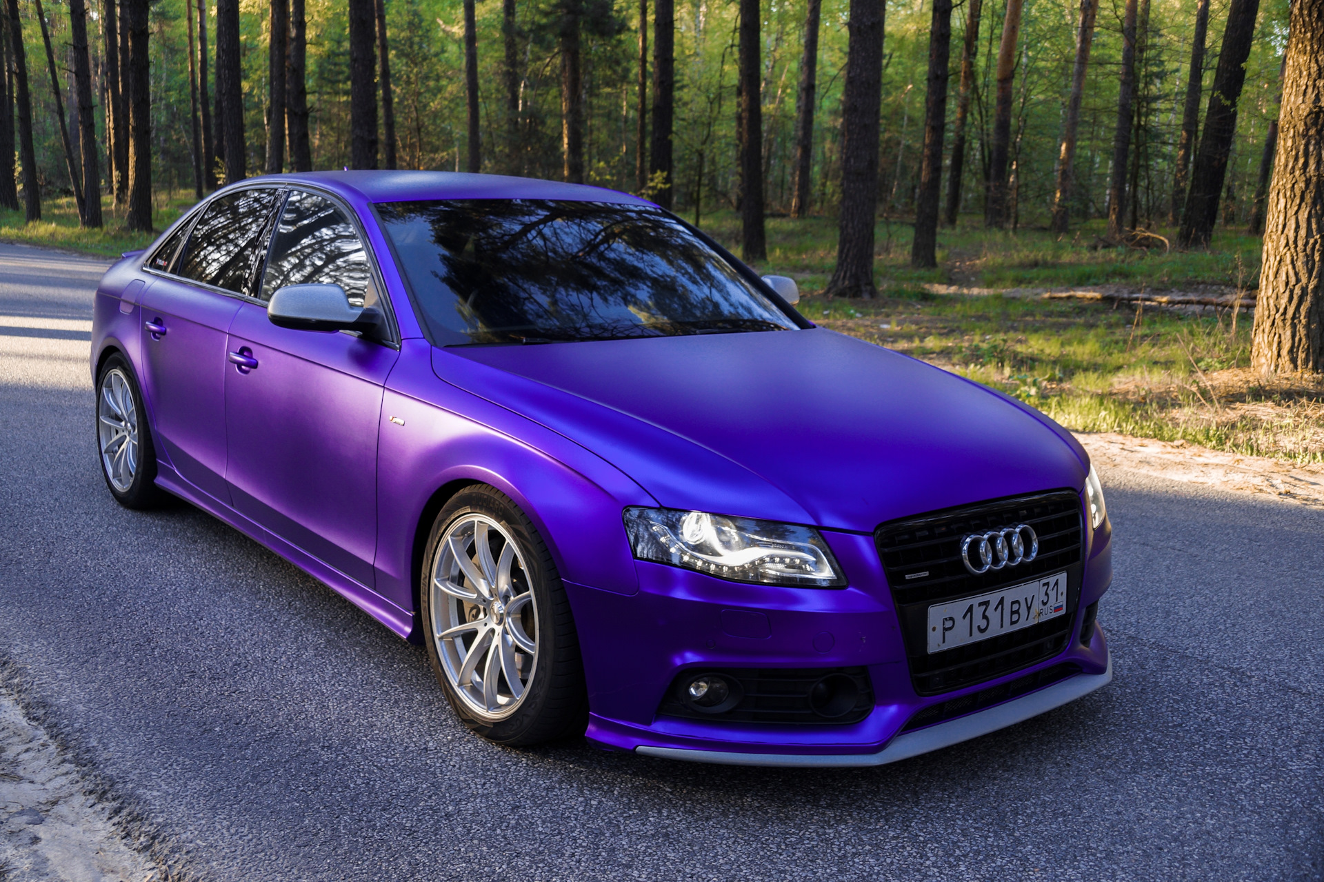 Audi a4 Purple