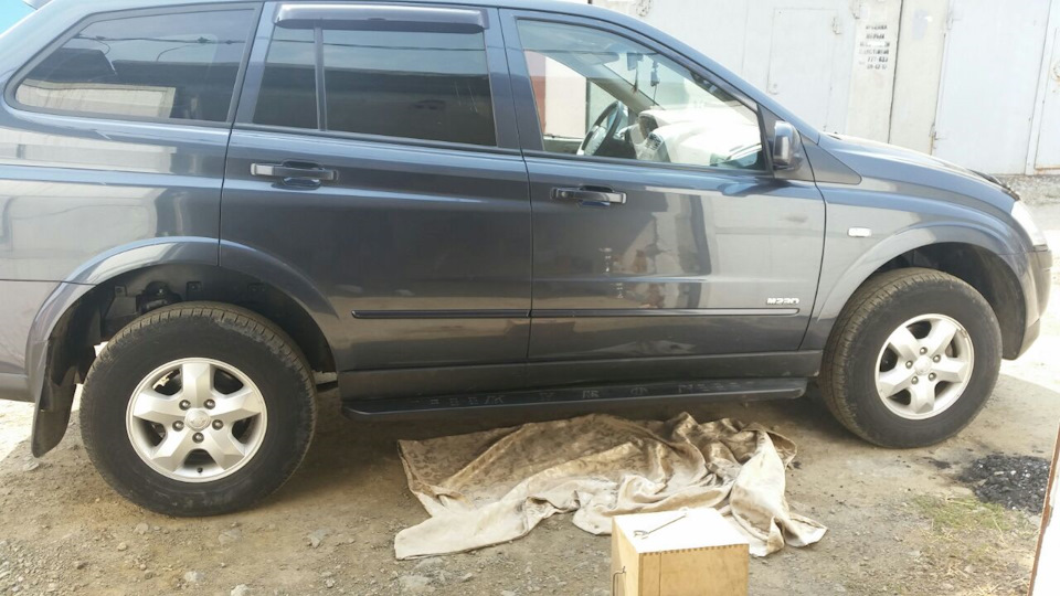 Пороги — SsangYong Kyron, 2,3 л, 2012 года | стайлинг | DRIVE2
