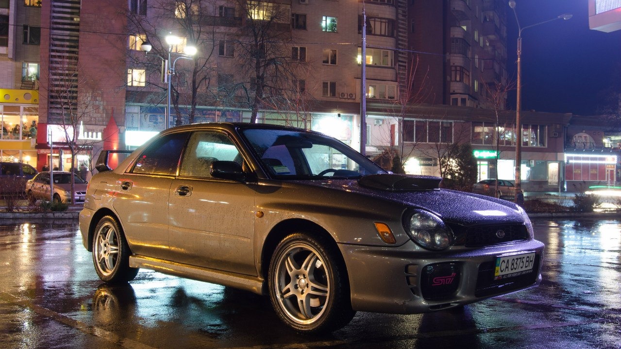 Subaru Impreza WRX (GD, GG) 2.0 бензиновый 2001 | Серый кот на DRIVE2