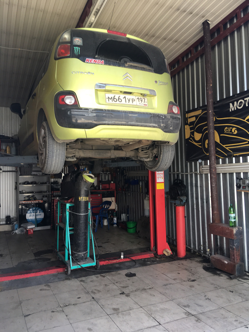 Геленджик. Ремонт — Citroen C3 Picasso, 1,6 л, 2010 года | визит на ...