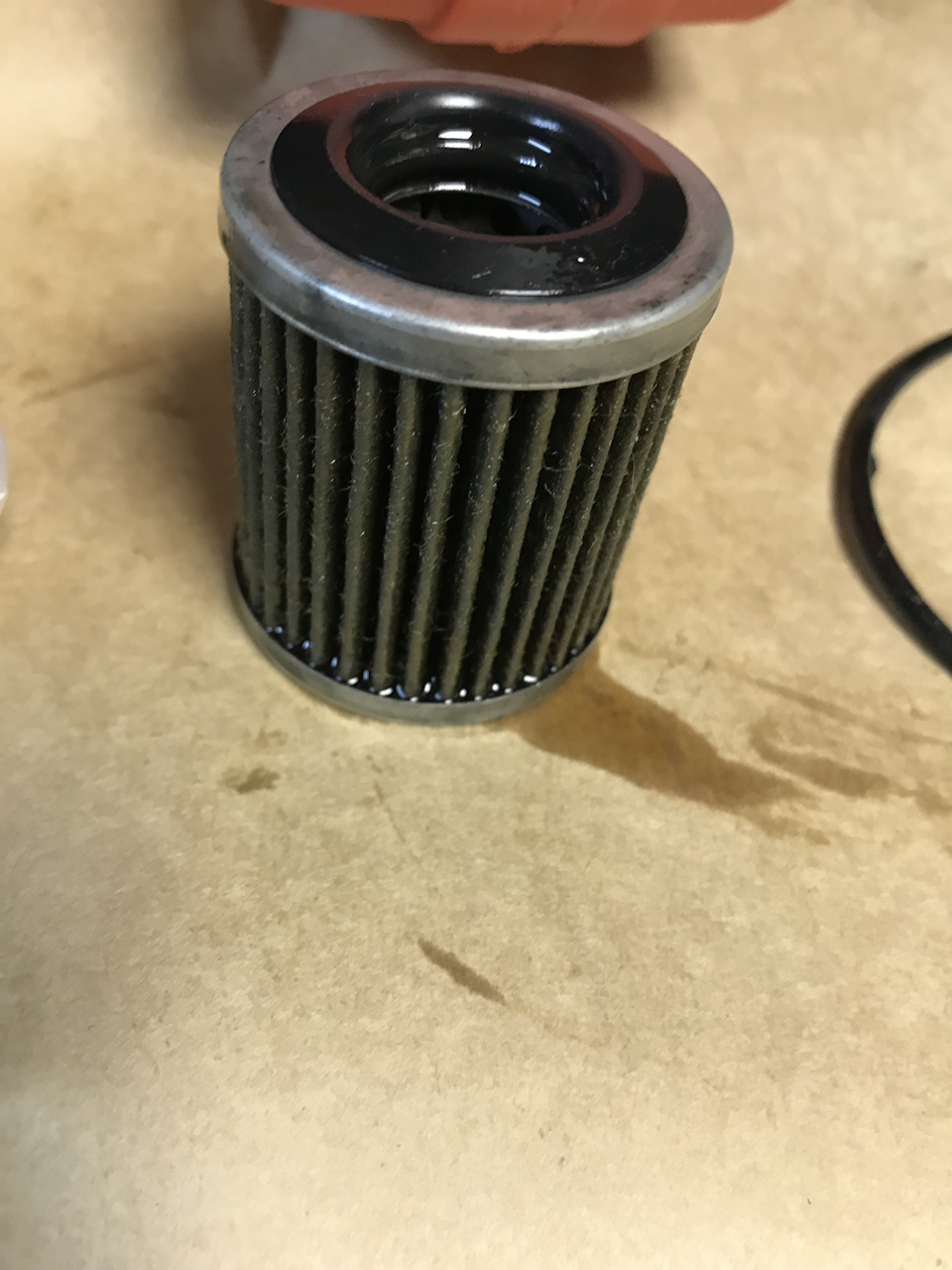 Старый фильтр — Nissan Qashqai (1G)