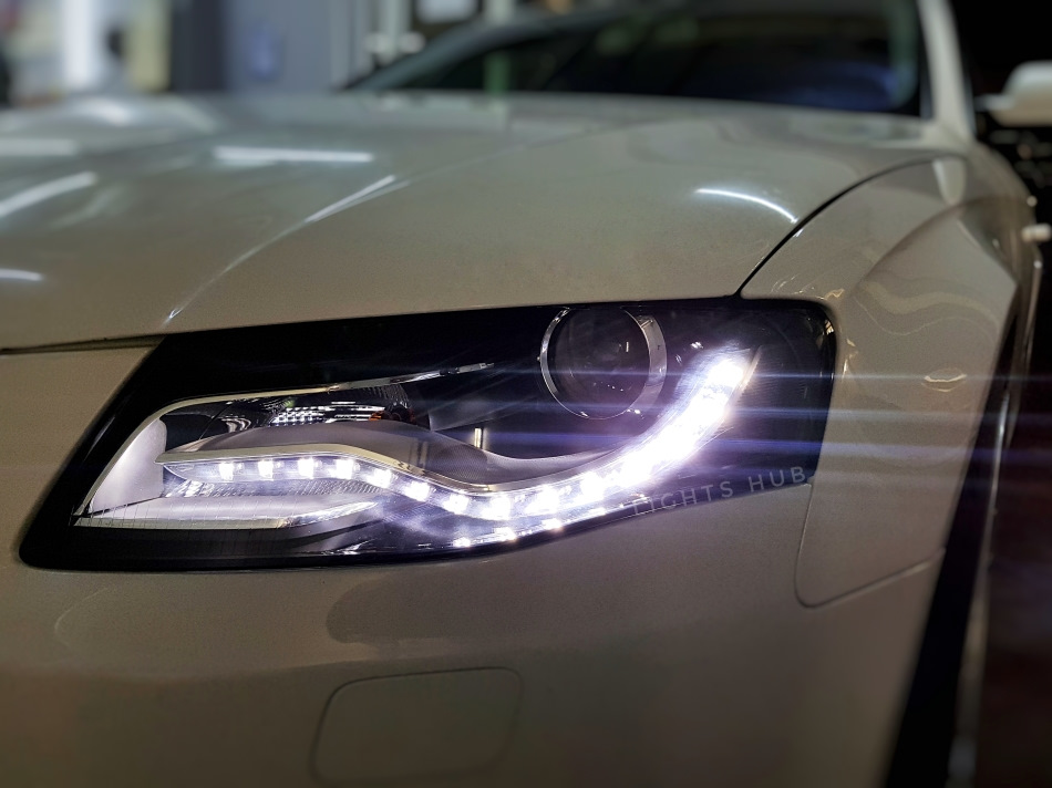 AUDI A4 — замена стекол фар — LIGHTS HUB на DRIVE2