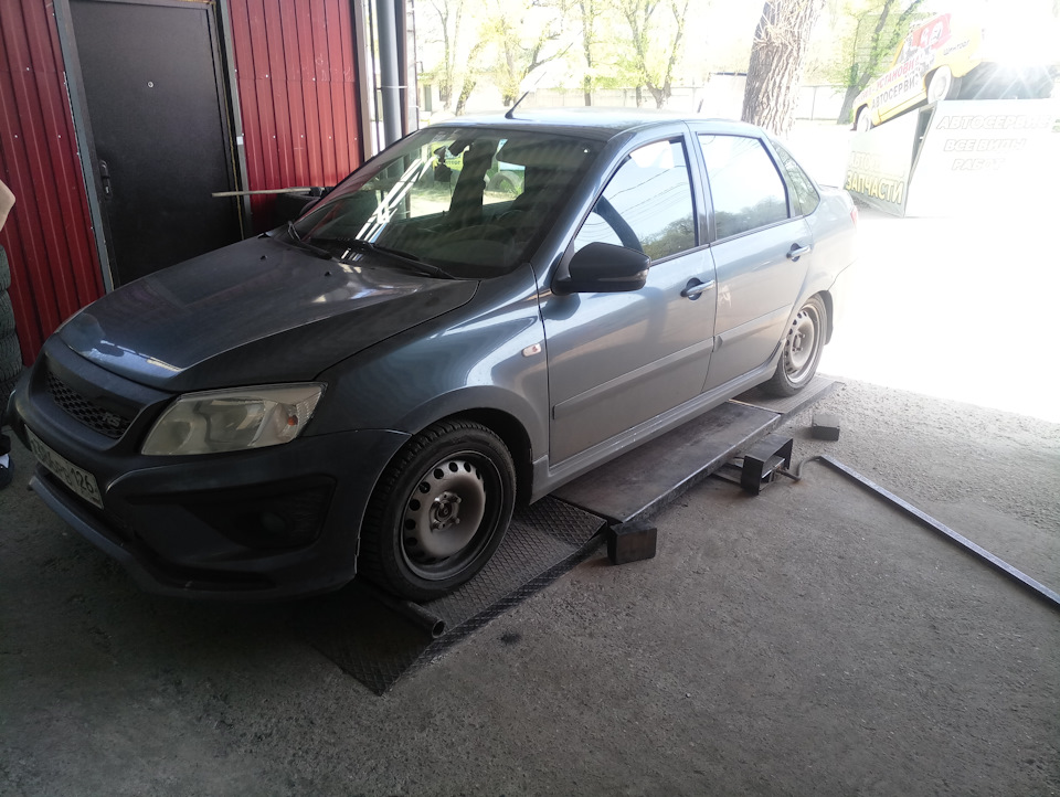Лето. Стрит. — Lada Granta Sport, 1,6 л, 2014 года | шины | DRIVE2