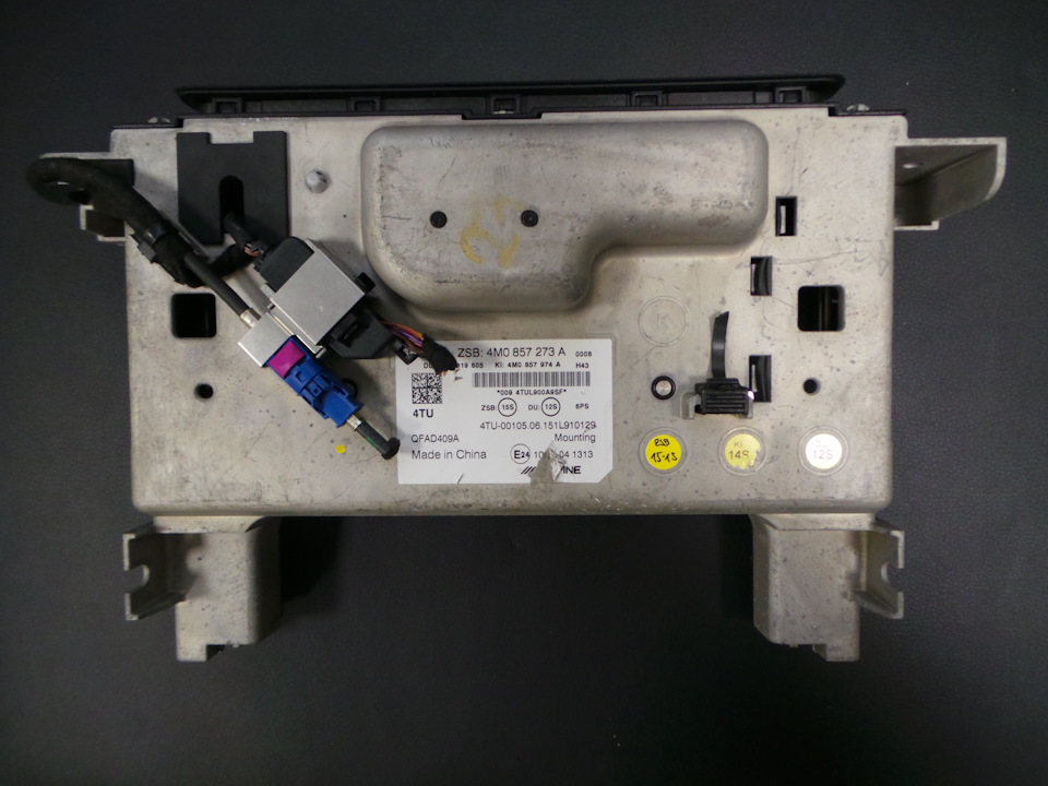 Комплект навигации Audi Q7 (4M) MIB II под SIM — VergusVAG на DRIVE2