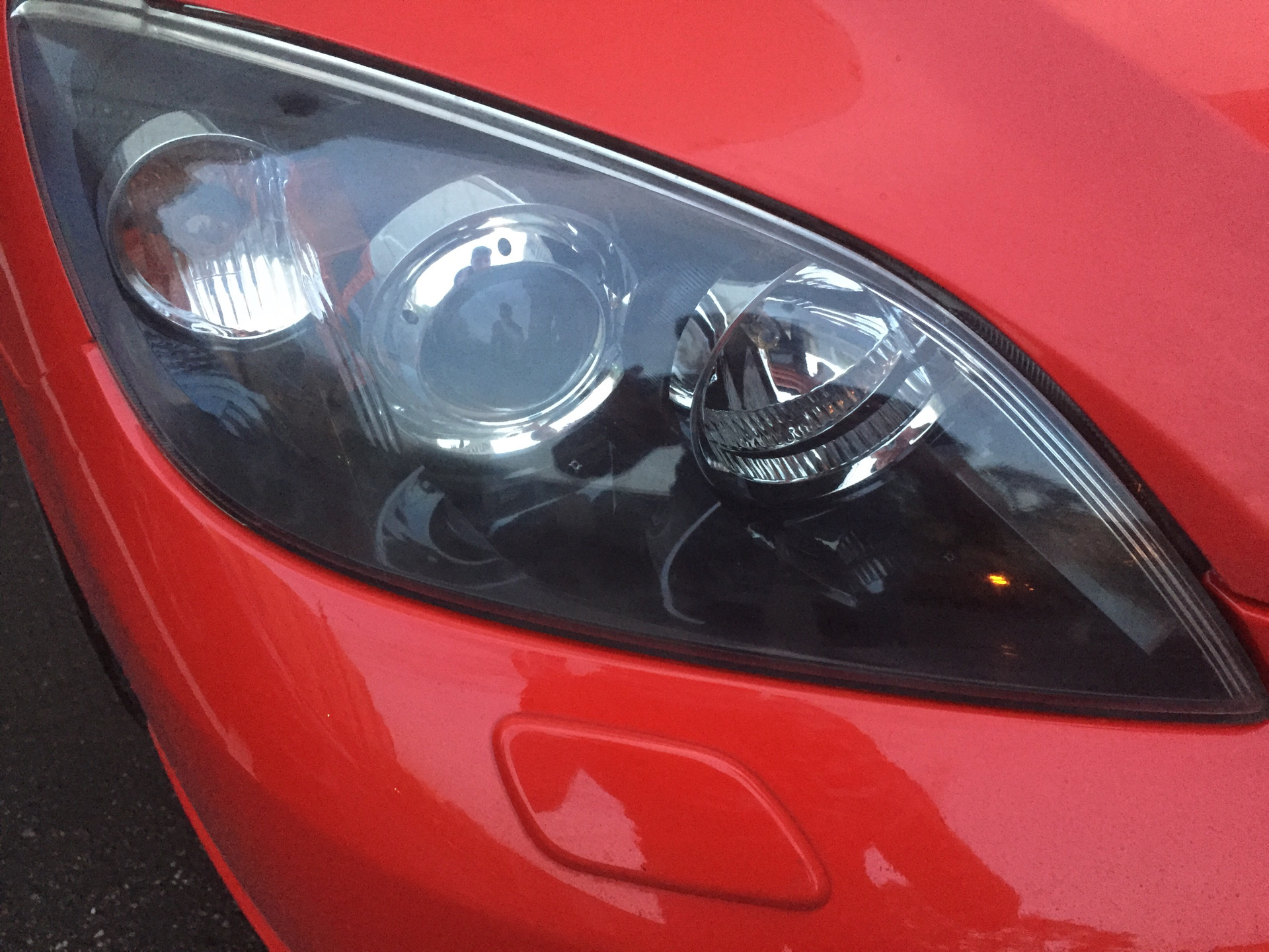 Реставрация передних фар. — Mazda 3 (1G) BK, 2,5 л, 2008 года | своими ...