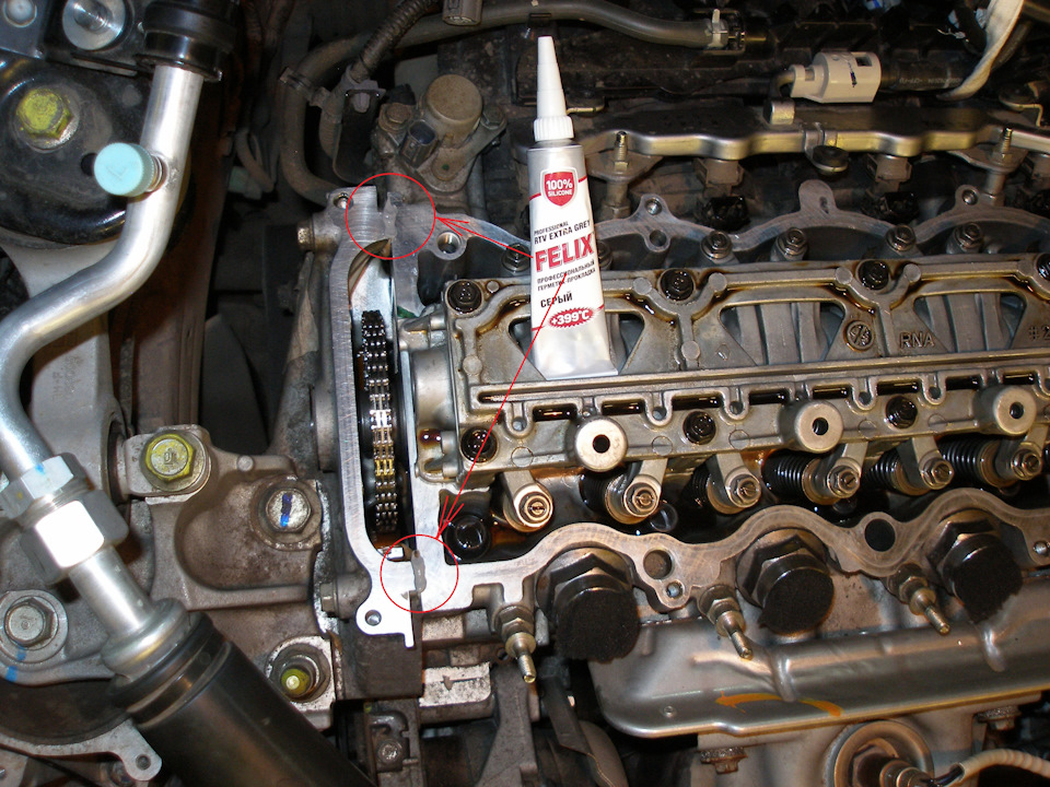 Регулировка клапанов Honda CRV III (2.0) — Honda CR-V (RE), 2 л, 2007 ...