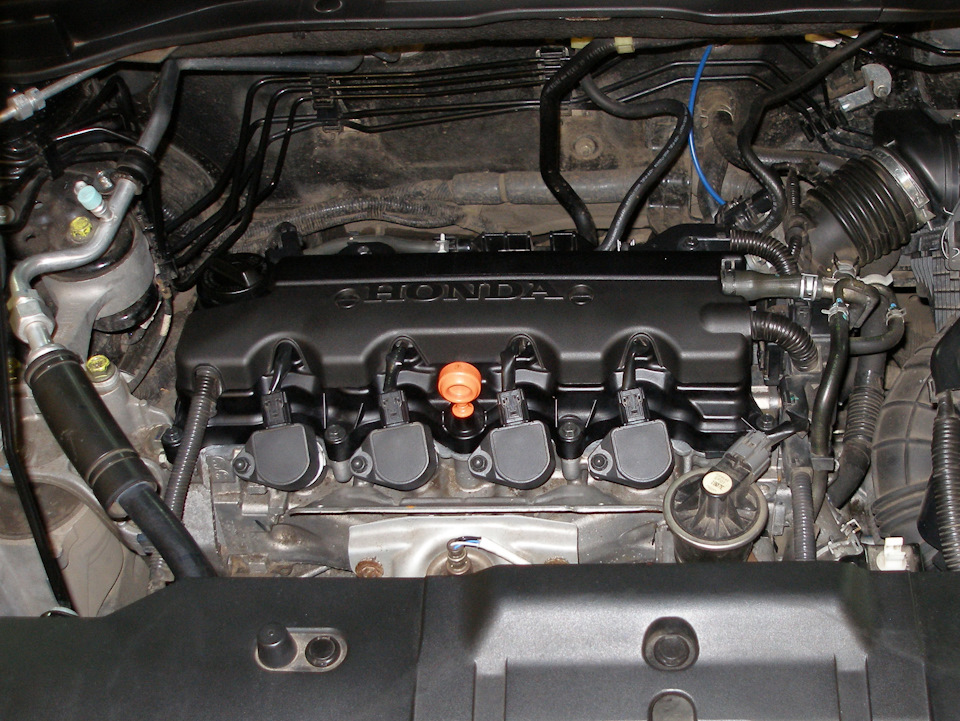 Регулировка клапанов Honda CRV III (2.0) — Honda CR-V (RE), 2 л, 2007 ...