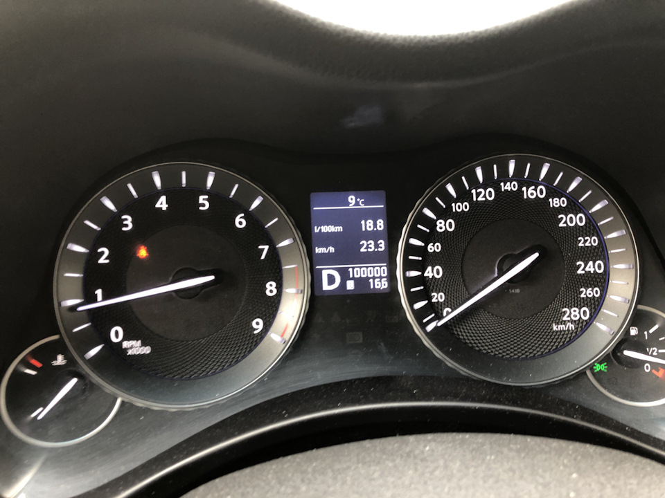 какой расход у инфинити