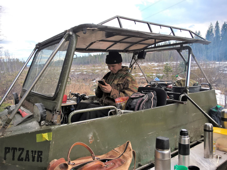 Фото в бортжурнале PTZavr амфибия 6х6