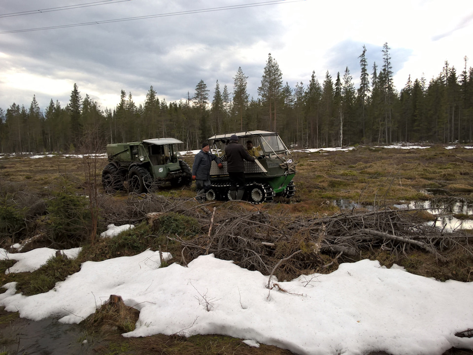 Фото в бортжурнале PTZavr амфибия 6х6