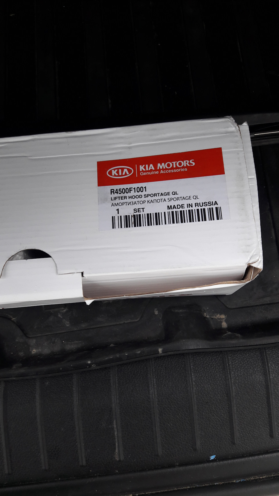 R4500F1001 Газовые упоры капота. KIA HYUNDAI | Запчасти на DRIVE2