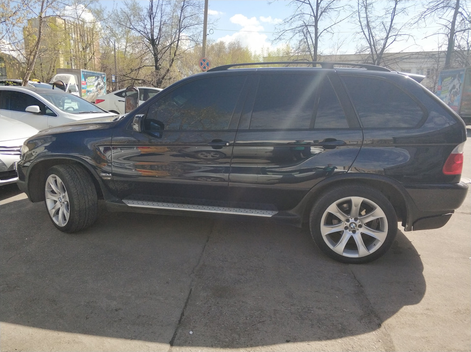 Замена Лямбда зонд и чистка датчика расхода воздуха — BMW X5 (E53), 3 л ...