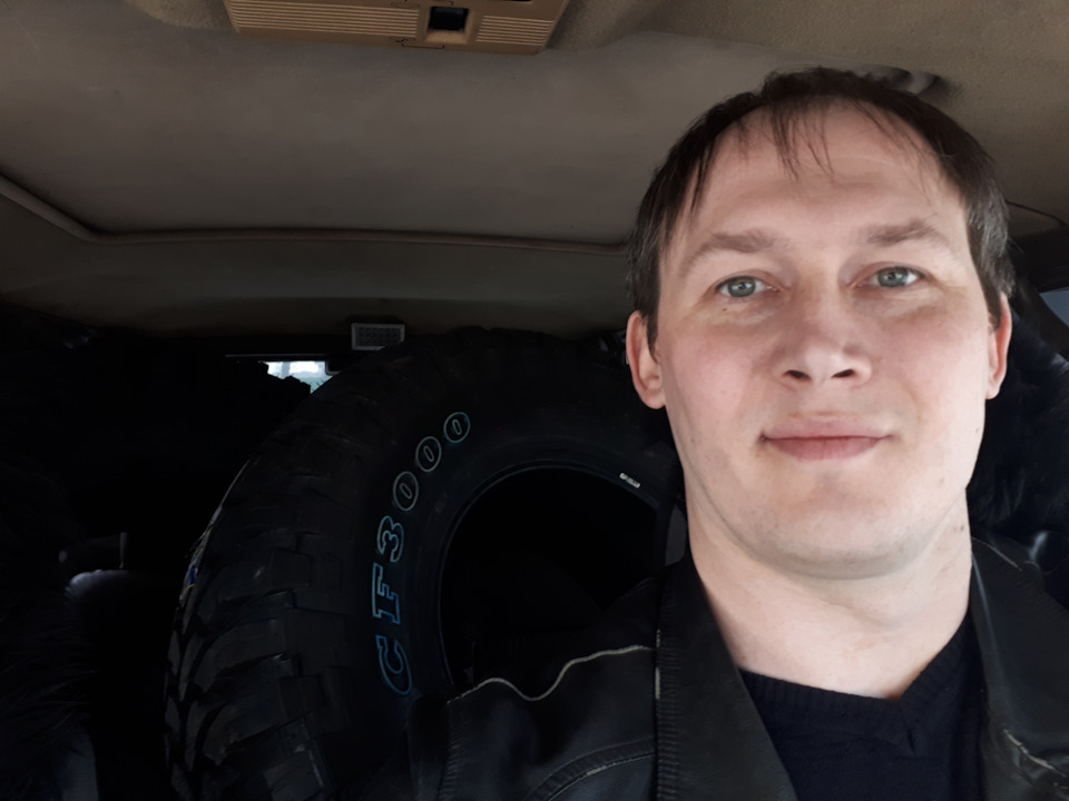 Колесики!)) — Mitsubishi Pajero (2G), 3,5 л, 1995 года | шины | DRIVE2