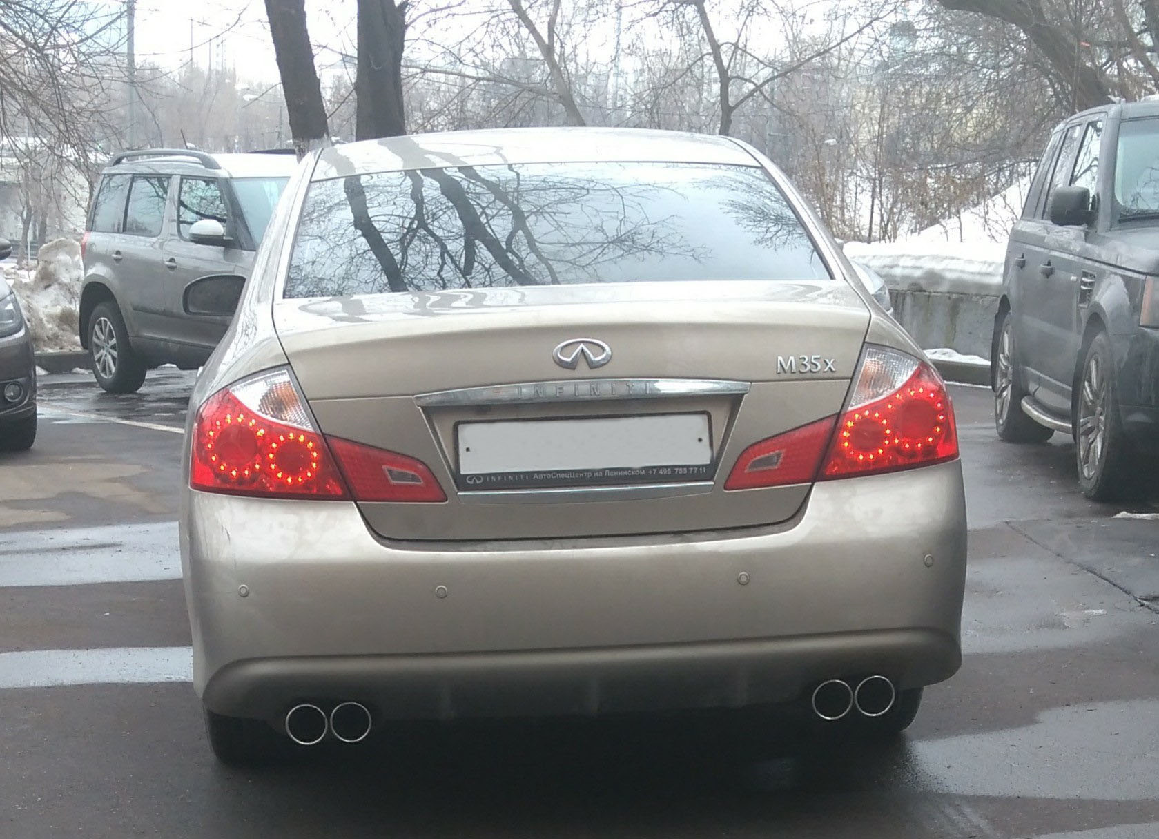 НАСАДКИ на Глушитель — Infiniti M (2G), 3,5 л, 2008 года | другое | DRIVE2