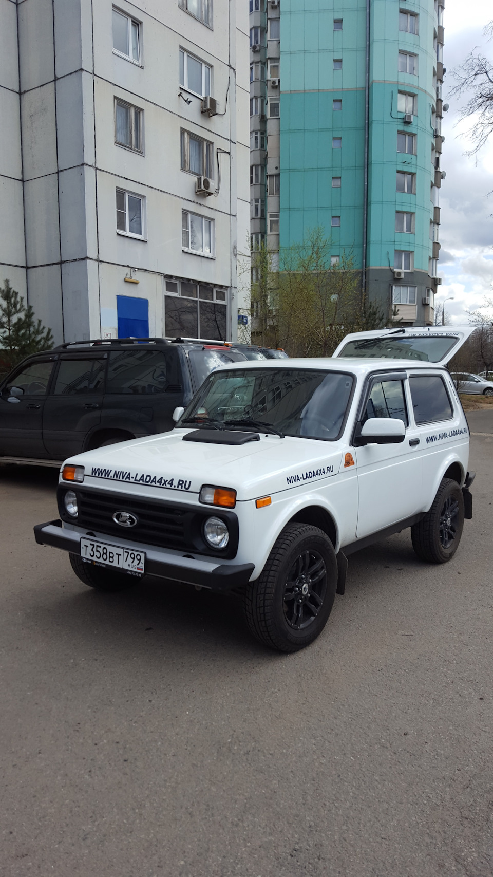 Дефлекторы НИВА 21214 VoronGlass. неломающиеся — Lada 4x4 3D, 1,7 л ...