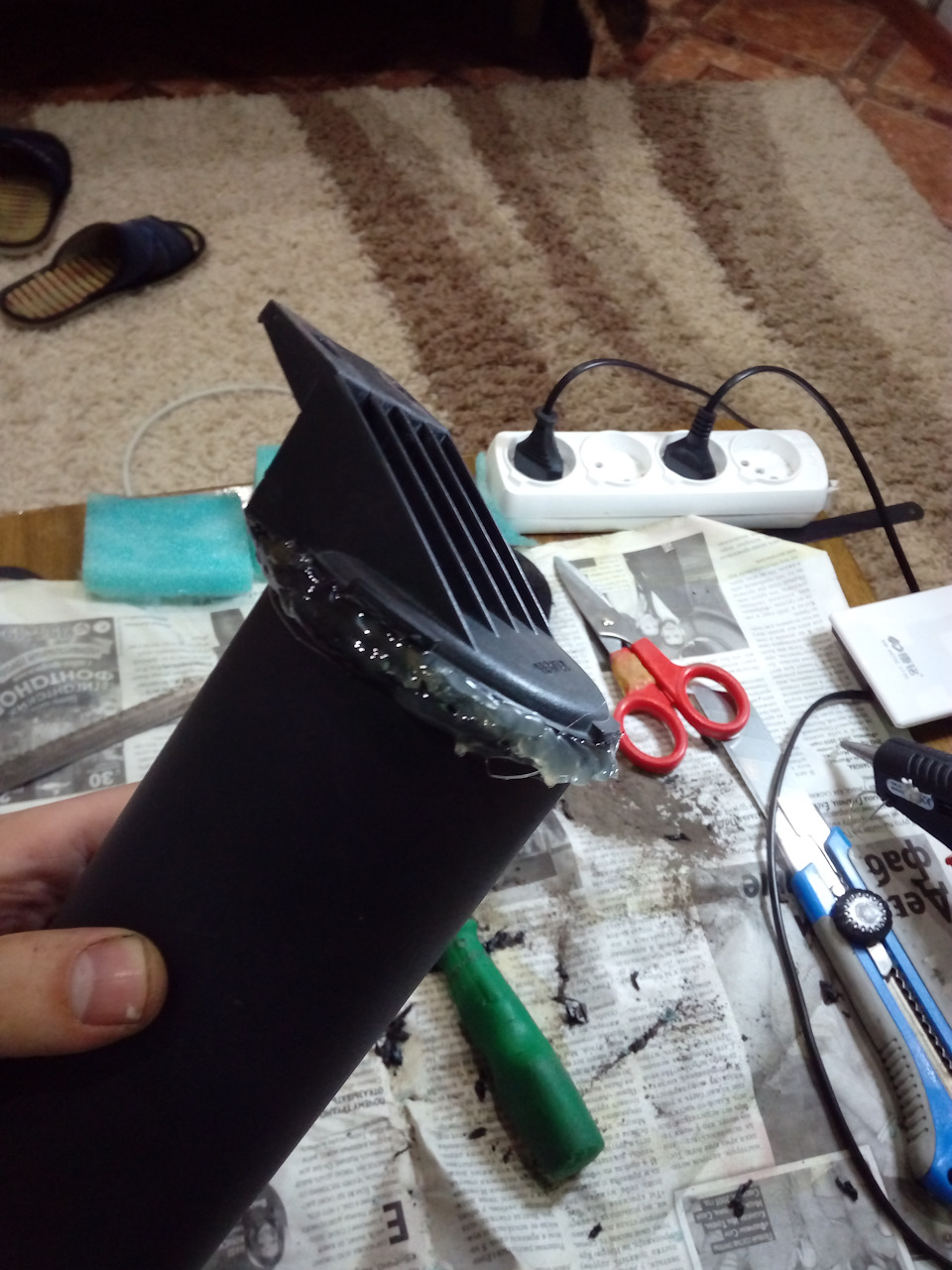 Чистка абсорбера! — Mercedes-Benz C-class (W202), 2,2 л, 1996 года ...