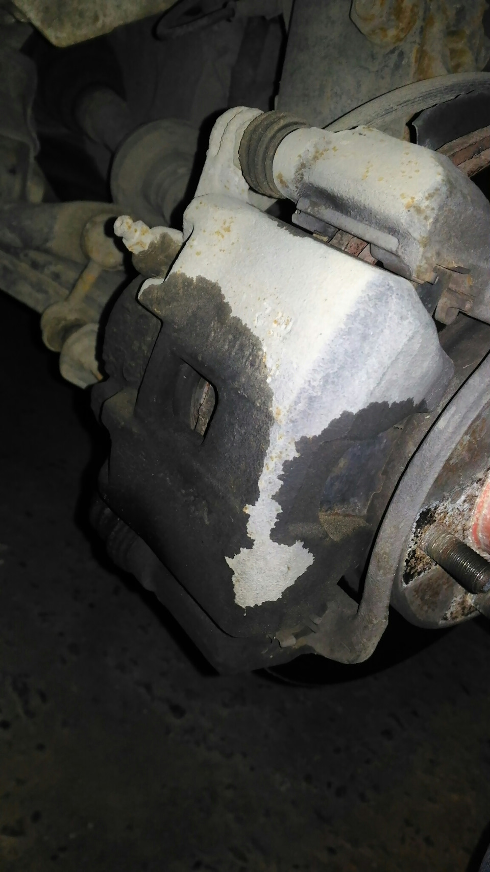 Переборка тормозных суппортов — Honda Stream (RN), 1,7 л, 2002 года ...