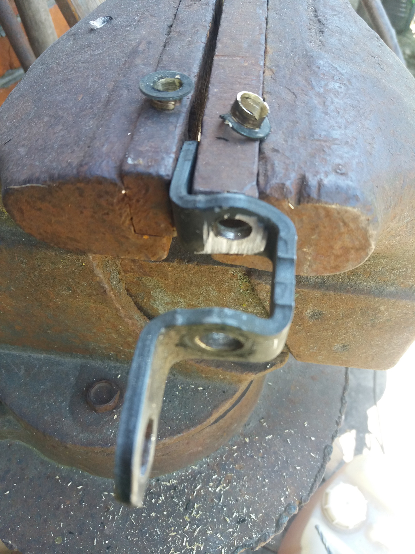 Ремонт провисшей двери… — Nissan Primera Wagon (P11), 1,8 л, 2000 года ...