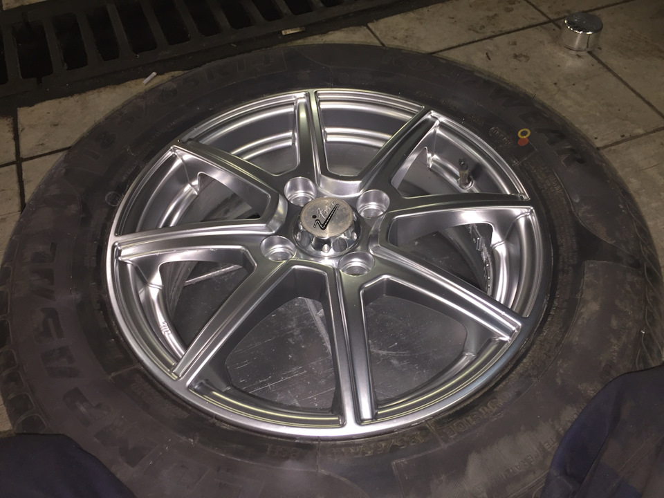 Покраска дисков — Daewoo Nexia (N150), 1,5 л, 2011 года | колёсные ...