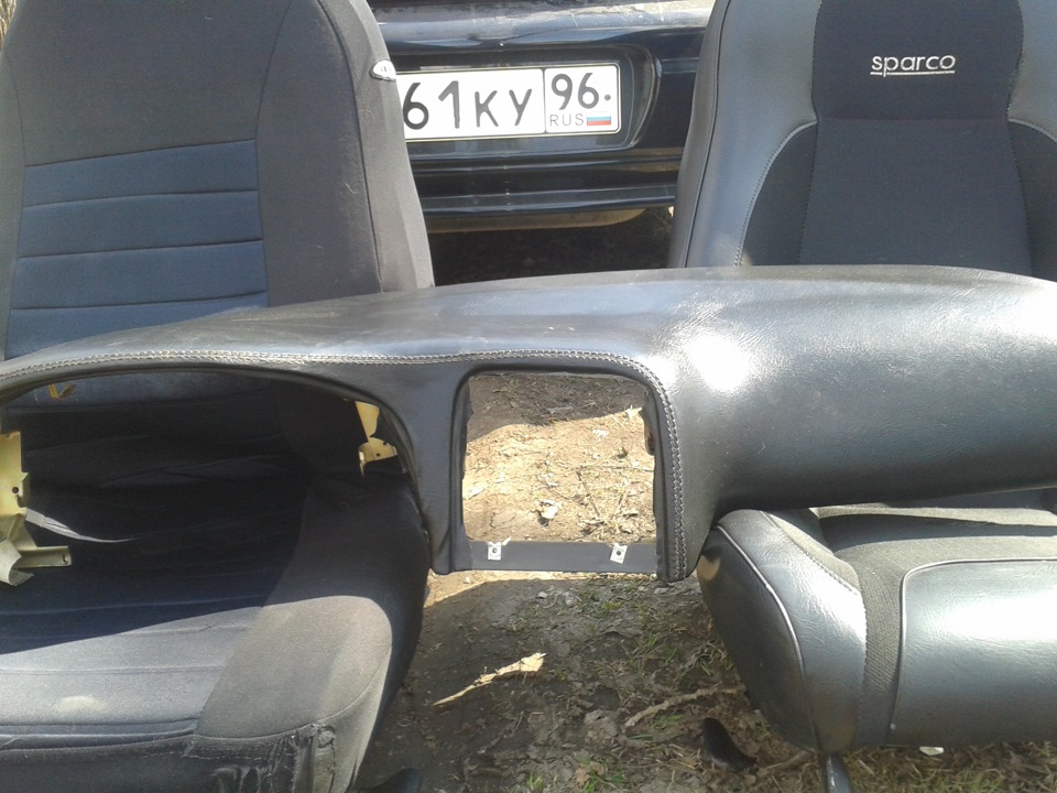 Проклейка торпеды часть 1 — Lada 21124, 1,8 л, 2008 года | своими ...