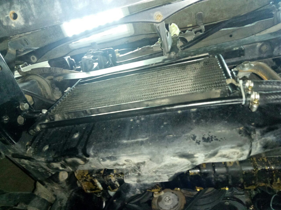 Отдельный радиатор на коробку — Toyota Land Cruiser Prado 70-series, 2 ...