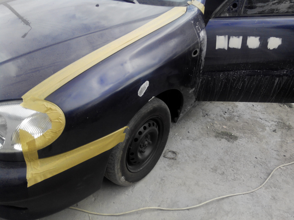 Кузовний ремонт — Daewoo Lanos, 1,5 л, 2005 года | кузовной ремонт | DRIVE2