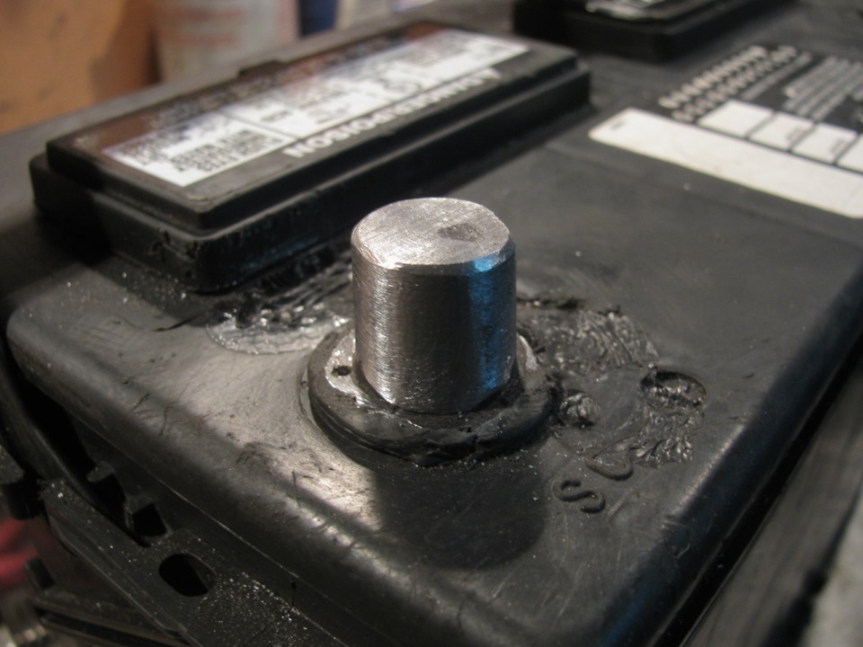 6f50e86s 960 Как паять клеммы аккумулятора батарейкой