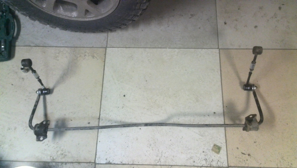 Пробная переделка стоек заднего стабилизатора. — Jeep Grand Cherokee ...
