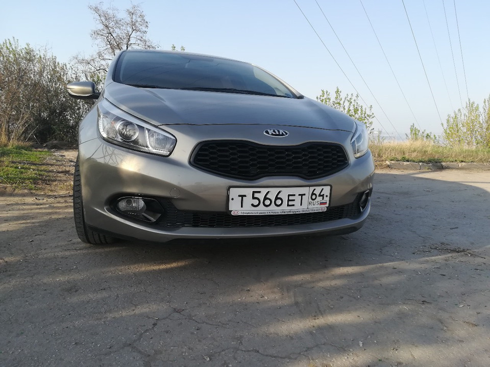 Kia Ceed 2010 антихром