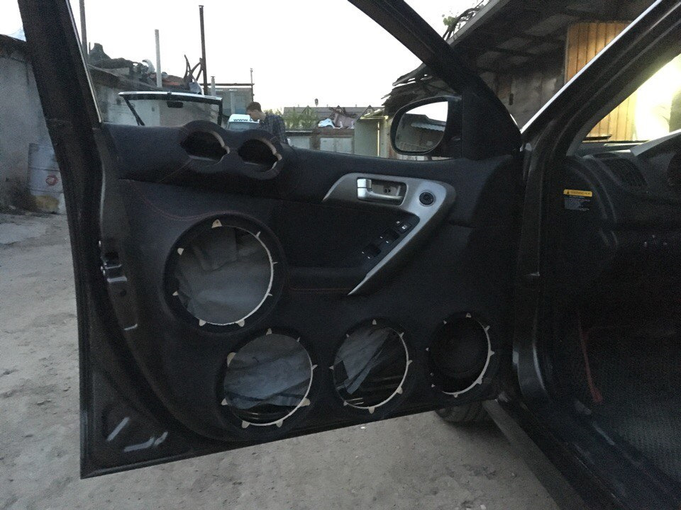 Дверная карта веста автозвук