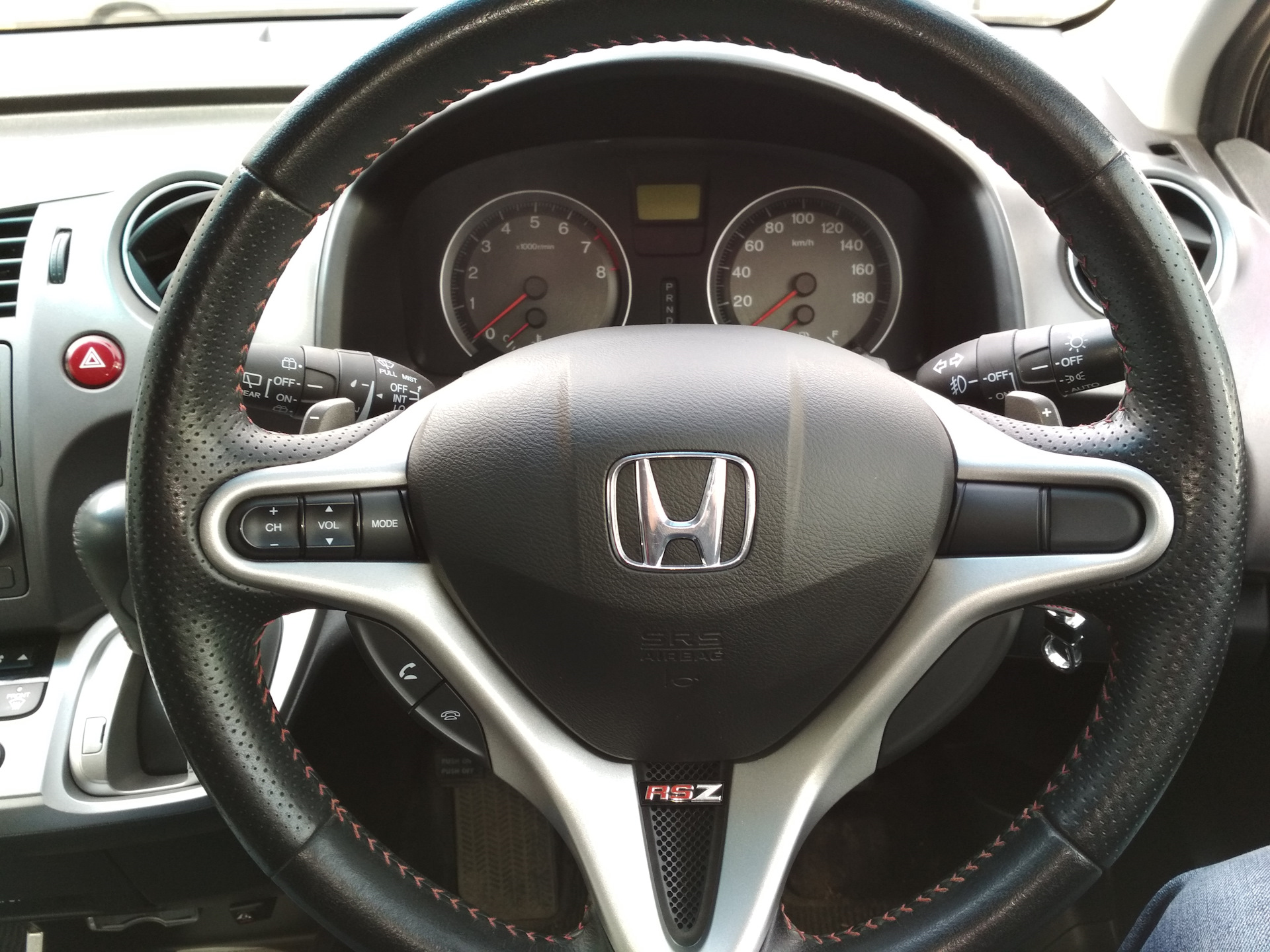 Как снять руль хонда стрим Запчасти от type R в stream))) - Honda Stream, 1,8 л, 2010 года аксессуары DRIVE