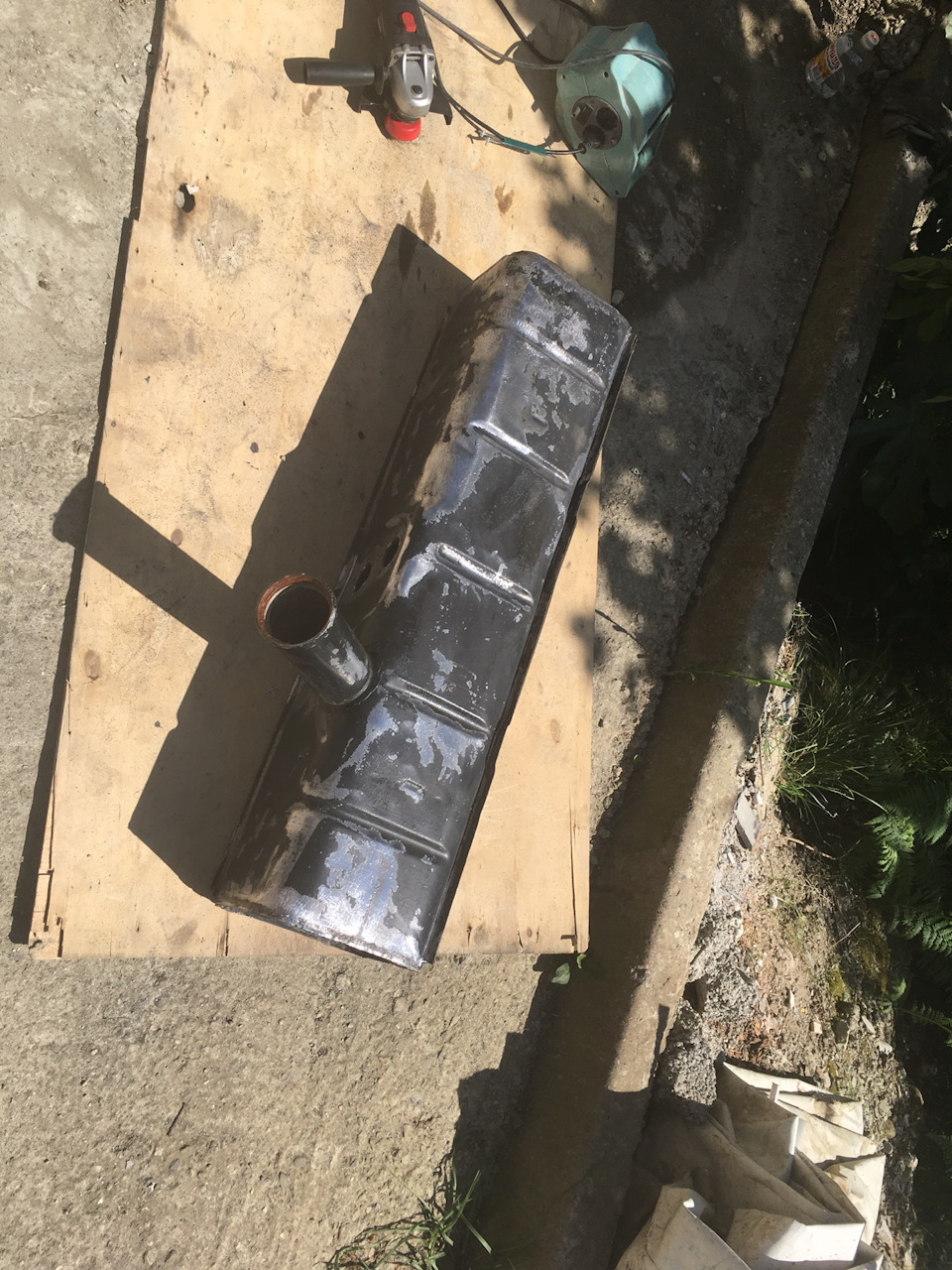 Бензобак — УАЗ 31512, 2,4 л, 1988 года | кузовной ремонт | DRIVE2