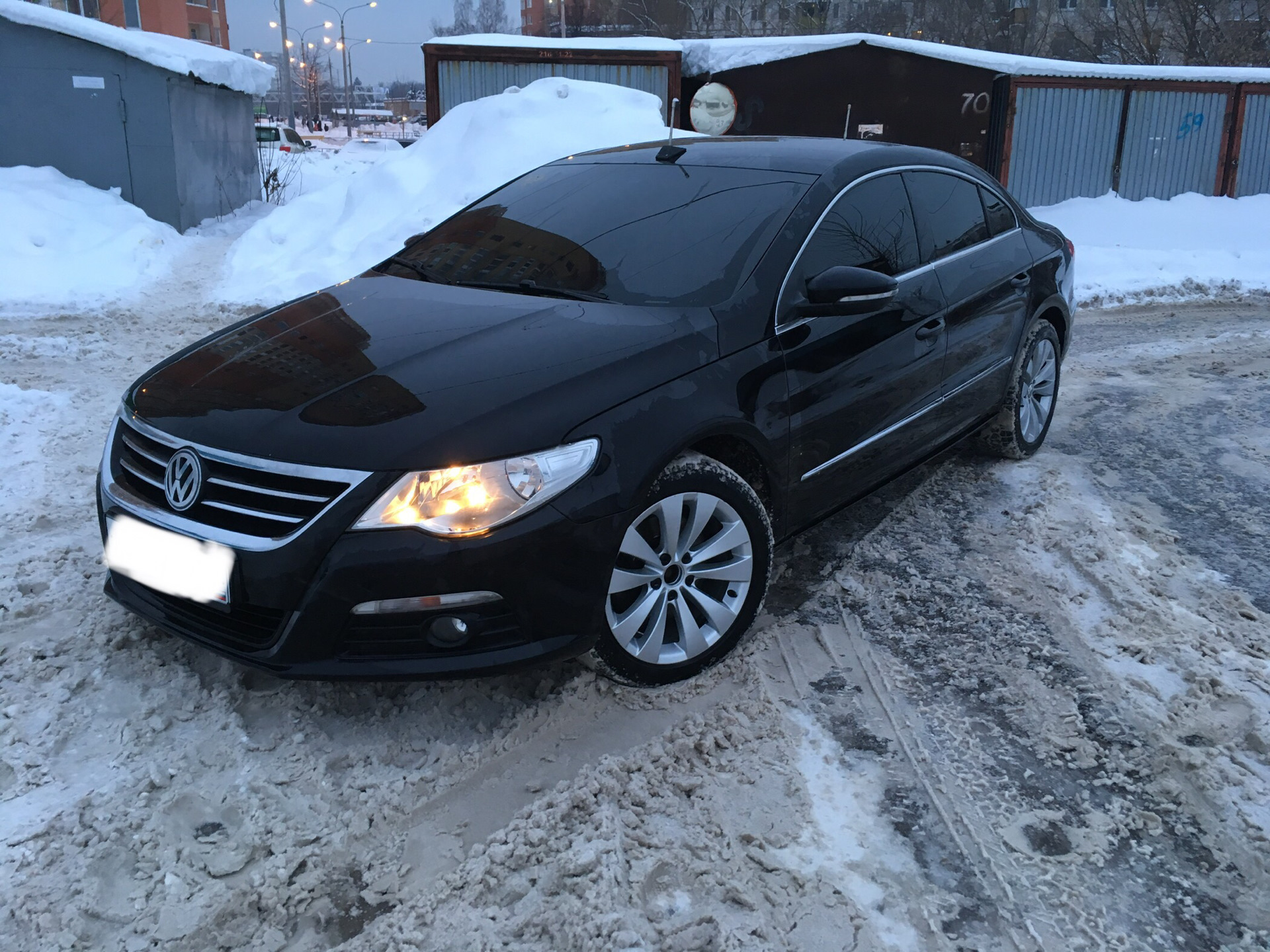 Volkswagen Passat cc 2011 Black