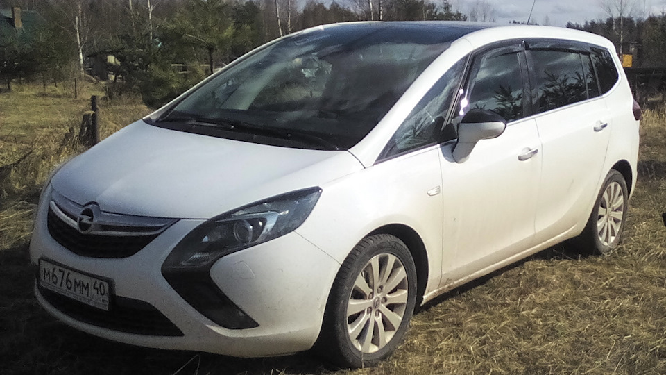 Замена свечей накала на без датчика давления — Opel Zafira Tourer, 2 л ...