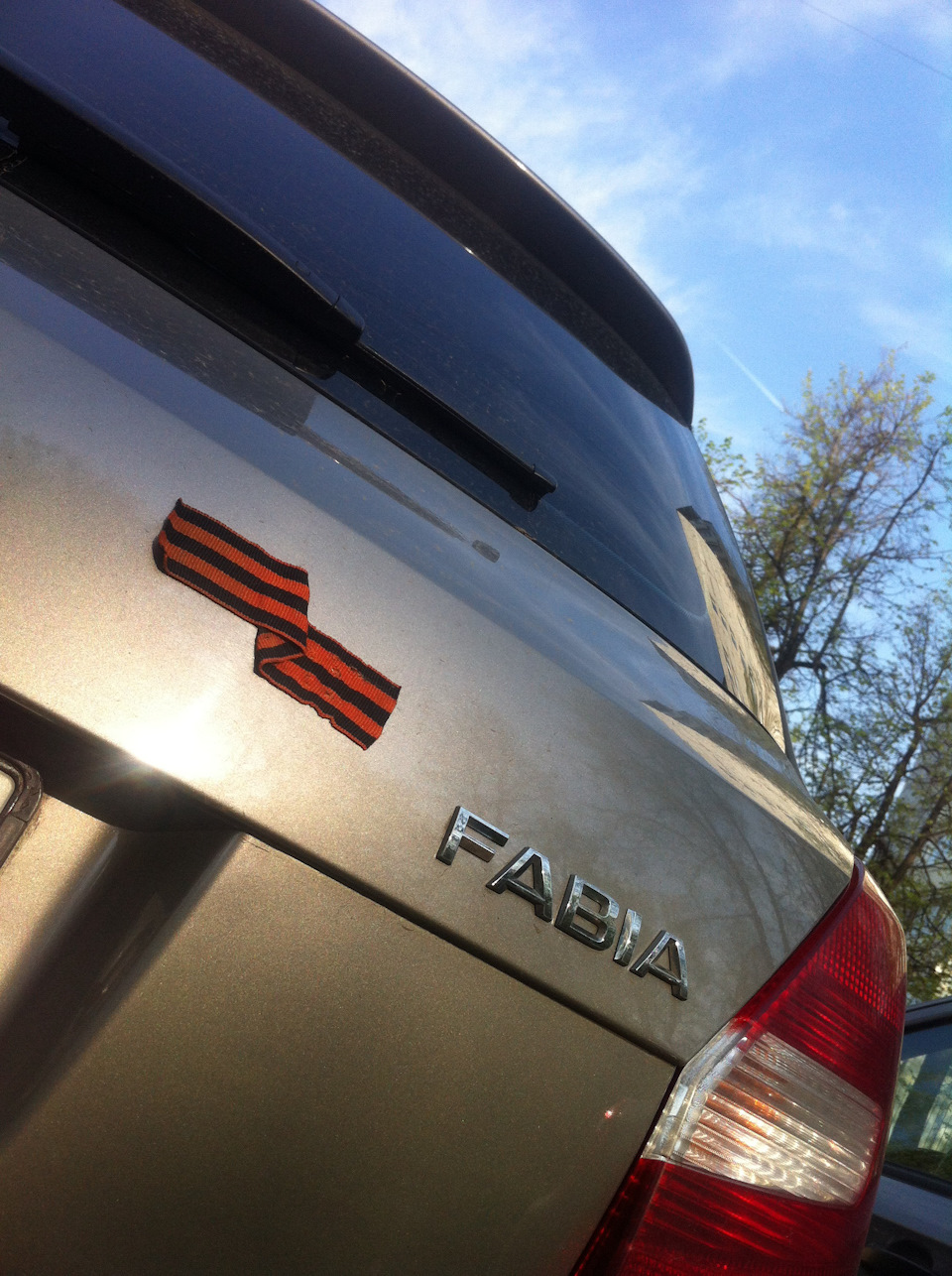 Наша память — Skoda Fabia Mk2, 1,2 л, 2013 года | стайлинг | DRIVE2