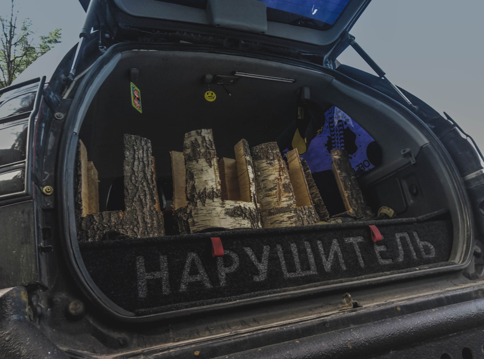 Табуреточки березовые))) — Mitsubishi Montero Sport (1G)